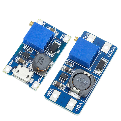 1 Piece Micro MT3608 2A Max DC-DC Step Up Power Module Booster Power Module A53 ► Photo 1/6