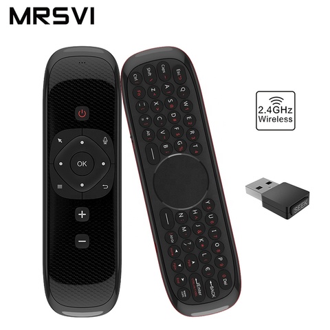 W2 Fly Air Mouse Wireless Keyboard Mouse 2.4G Voice Remote Control Mini Remote Control For Smart Android Tv Box Mini Pc VS W1 i8 ► Photo 1/6