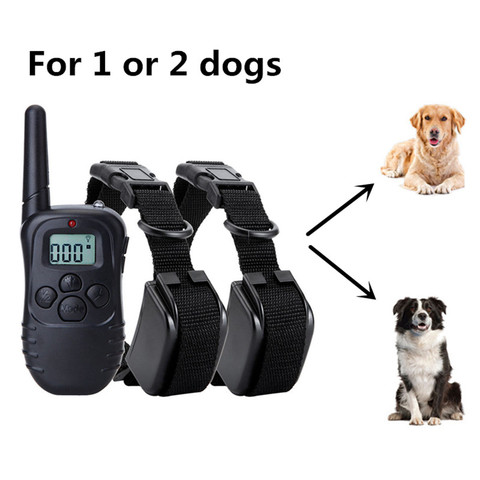 Remote Dog Shock Collar Rechargeable Waterproof Dog Training Collar Pet Dog Anti-Bark Trainer Device for Small Medium Large Dogs ► Photo 1/1