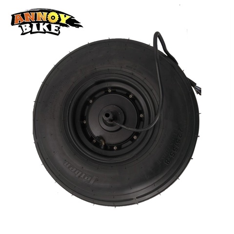 Hub Motor 60V1000W Motor 18 inch 225/55-8 Tire Vacuum Tire Electric Motorcycle Wheel Brushless Non-gear Hally Balance Scooter ► Photo 1/6