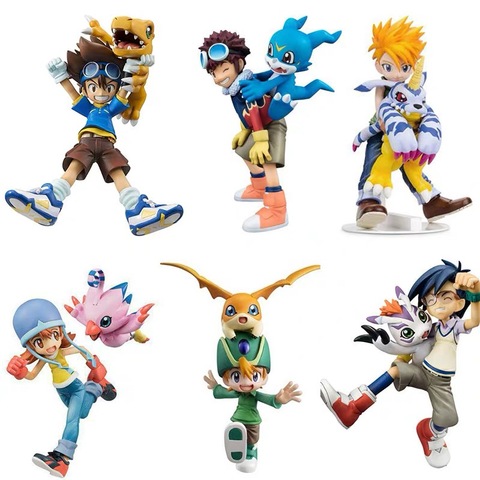 2022 new Japanese anime figure Digital Digimon Adventure ISHIDA YAMATO Gabumon Yagami Taichi Agumon Hikari Sora PVC Digimon ► Photo 1/6