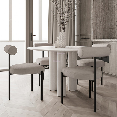 Nordic Dining Chair Simple Modern Dining Chairs Computer Backrest Chair Office Negotiation Chair Minimalist Kitchen Furniture ► Photo 1/1