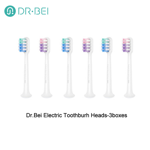 Youpin Dr.Bei Electric Toothbrush Heads Replaceable Sensitive Tooth Brush Head ► Photo 1/5