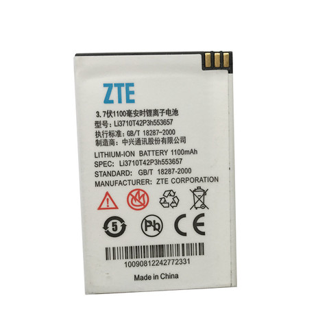 New Li3710T42P3h553657 Original Battery For ZTE S302 / Capitel CBS718 S718 MP-S-I / MyPhone 1050/ JUST5 CP09 Mobile Phone ► Photo 1/2