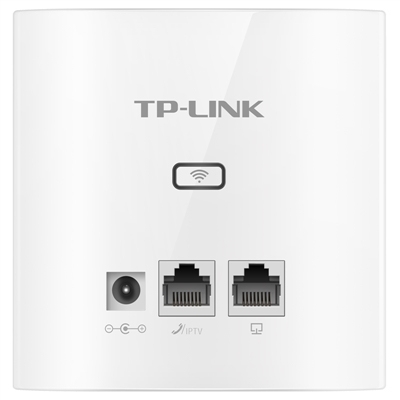 tp-link 300M wireless panel AP TL-AP300I-DC thin section (square) 11N 86 type panel 9VDC/0.6A fat and thin one APP remote ► Photo 1/5