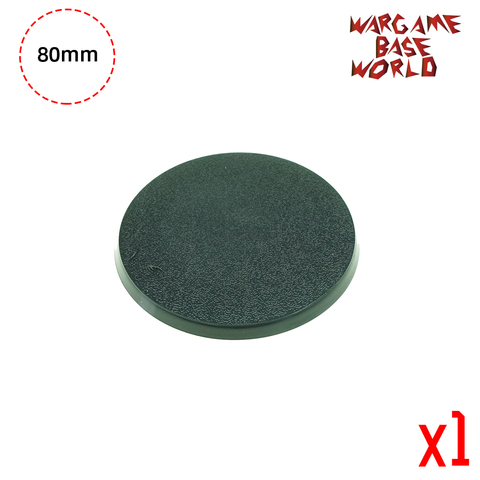 wargame base world - 80mm round bases ► Photo 1/4