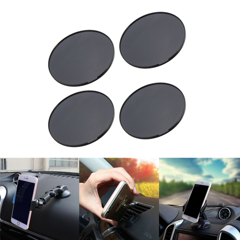 4 Pieces 72mm Adhesive Mounting Disk for Car Dashboards Garmin TomTom GPS Dashboard Disc Universal for Smartphone Car Camera ► Photo 1/6