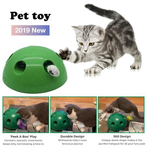 2022 New Cat Toy Pop Play Pet Toy Ball POP N PLAY Cat Scratching Device Funny Traning Cat Toys For Cat Sharpen Claw Pet Supplies ► Photo 1/6