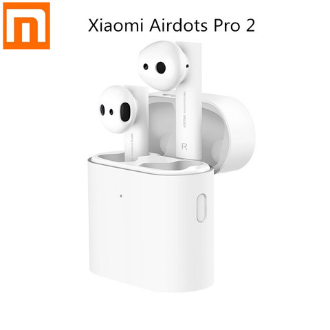 Original Xiaomi Airdots Pro 2 Wireless Bluetooth Earphone Xiaomi Air 2 TWS Earphone LHDC HD Control ANC Switch ENC Auto Headset ► Photo 1/6