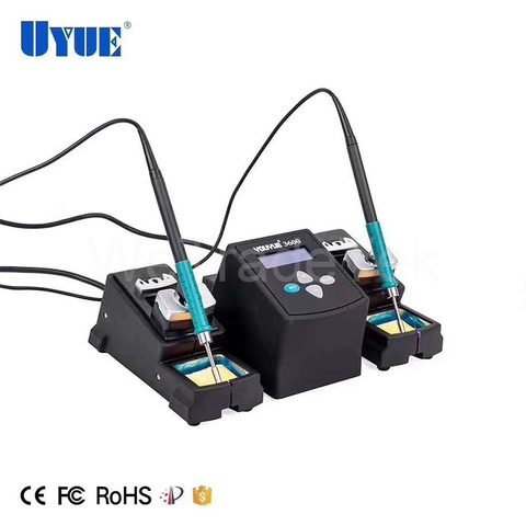 UYUE 3600 Lead Free Solder Station 75W Constant Dual Solder Iron Rework Station for Phone Repair Welding Station With Sleep Mode ► Photo 1/6