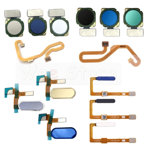 Back Side Home Key Fingerprint Sensor Flex Cable For Huawei Honor 9 9i 9X Lite Original Fingerprint Touch ID Flex Cable ► Photo 1/6