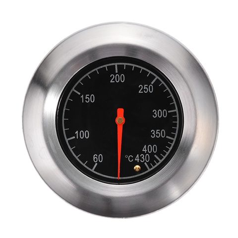 1Pc Grill Thermometer Stainless Steel Grill Thermometer Gauge Barbecue BBQ Pit Smoker Grill Thermometer Gauge 60-430 Celsius ► Photo 1/6