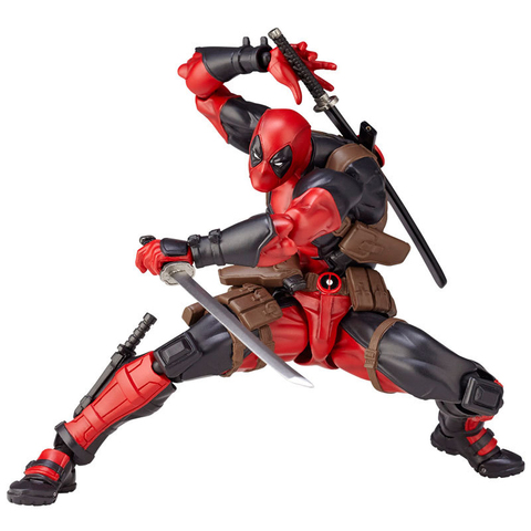 Marvel 15cm X-MAN DeadPool Super Hero Articulate Joints Moveable Action Figure Model Toys ► Photo 1/6