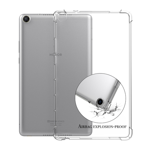 For Huawei MediaPad T5 10 T3 9.6 M3 M5 Lite 10.1 8.0 8.4 M6 10.8 Case TPU Silicon Transparent Cover For MatePad T8 10.4 Pro 10.8 ► Photo 1/6