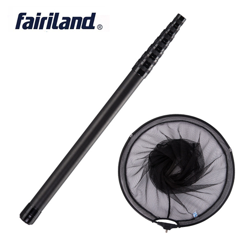 1.8-3.45m High Quality Carbon Fishing Net Fish Landing Hand Net Foldable Collapsible Telescopic Pole Handle Fishing Tackle ► Photo 1/1