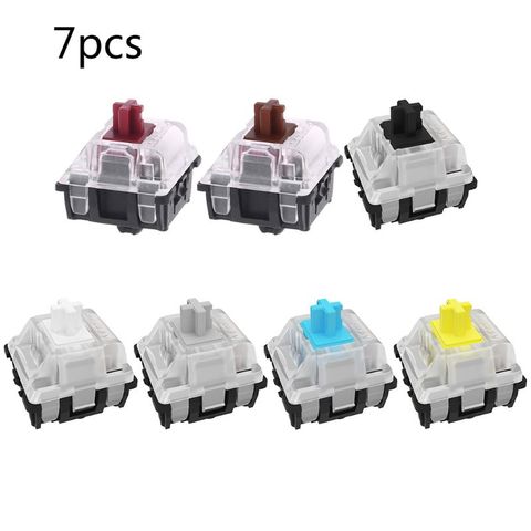 Gateron Optical Switch For replace Optical Switch Mechanical Keyboard GK61 SK64 Blue, Red, Brown, Black,Yellow,Whit Axis  M5TB ► Photo 1/6