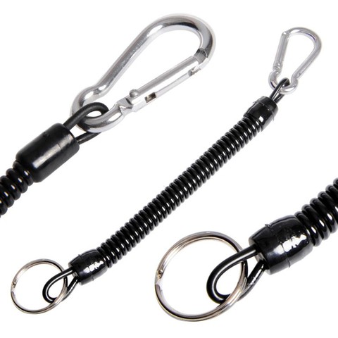 Diving Anti-lost Spiral Spring Coil Lanyard Rope Multicolor Safety Emergency Tool Swimming and Diving Gloves Accessories ► Photo 1/6