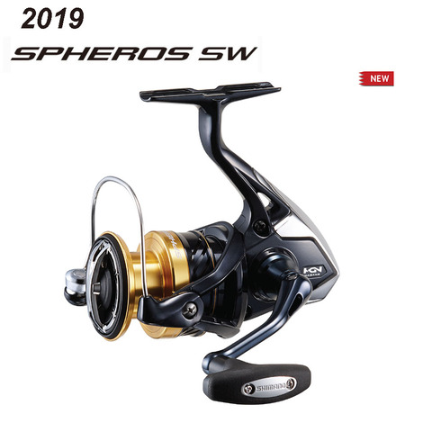 NEW 2022 Original Shimano SPHEROS SW Fishing Spinning Reel C3000HG 3000XG 4000HG 4000XG 3+1BB Saltwater Front Drag Big Fish Gear ► Photo 1/1