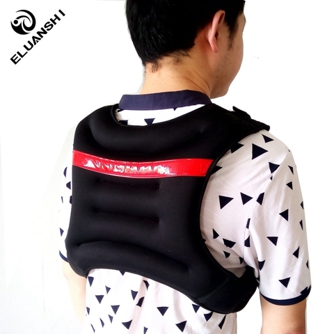 ELUANSHI Running Weight Jacket Weighted Vest Boxing Sanda Training outdoor fitness legging top men watch women tracker equipmen ► Photo 1/6