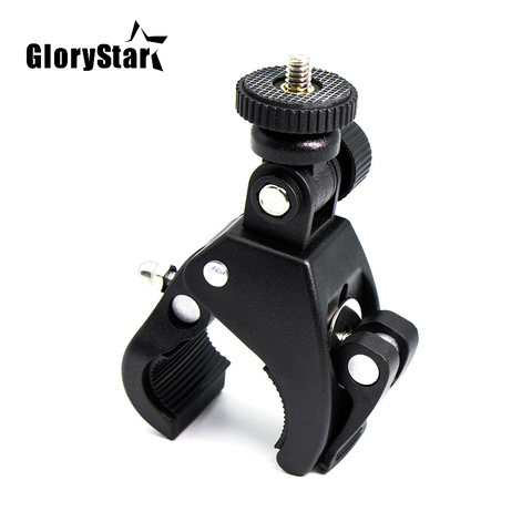 Quick Clip Bicycle Bike Mount Tripod Adapter for Go pro Hero osmo max Session xiaomi yi 4k Action Camera GoPro SJCAM Accessories ► Photo 1/6