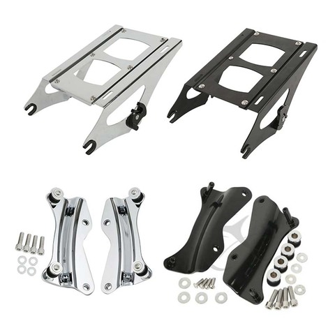 Motorcycle Detachable Tour Pack Mount Luggage Rack Docking Hardware For Harley Touring Road Street Glide Road King 2014-2022 19 ► Photo 1/6