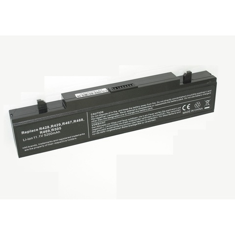 Laptop battery For SamSung AA-PB9NC6B AA-PB9NS6B AA-PB9NC6W AA-PL9NC6W R428 R429 R468 NP300 NP350 RV410 RV509 R530 R580 R528 ► Photo 1/2