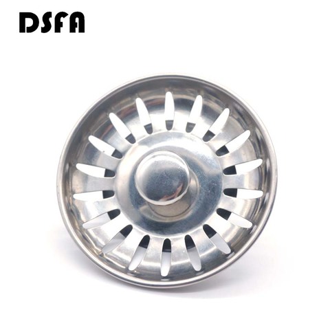 Stainless Steel Kitchen Sink Stopper Plug Kitchen Sink Strainer Stopper Waste Plug Sink Dishpan Drainer Chock Plug Filter Basket ► Photo 1/6