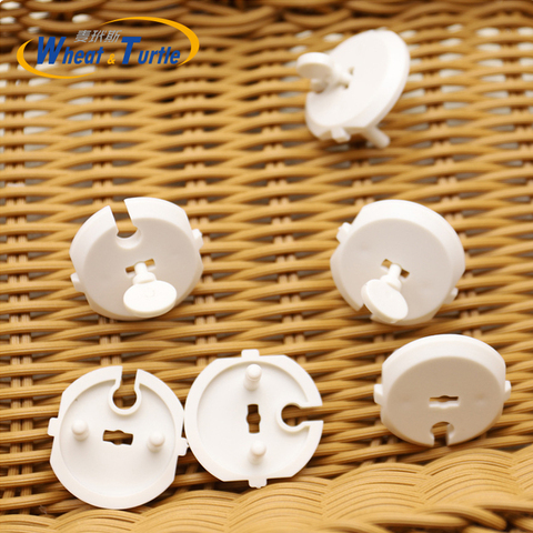 6pcs+1 Key France EU Power Socket Electrical Outlet Baby Children Safety Guard Protection Anti Electric Plug Protector Cover Cap ► Photo 1/6