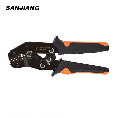 SN MINI EUROP STYLE crimping tool crimping plier 0.5-6mm2 multi tool mini hand Dupont crimper tools ► Photo 1/6