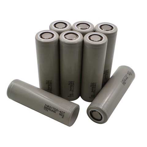 21700 4000mAh 10 pieces INR21700 40T Sam sung high power battery cell discharge Current 45A Rechargeable Li-ion batteries 3.6V ► Photo 1/6