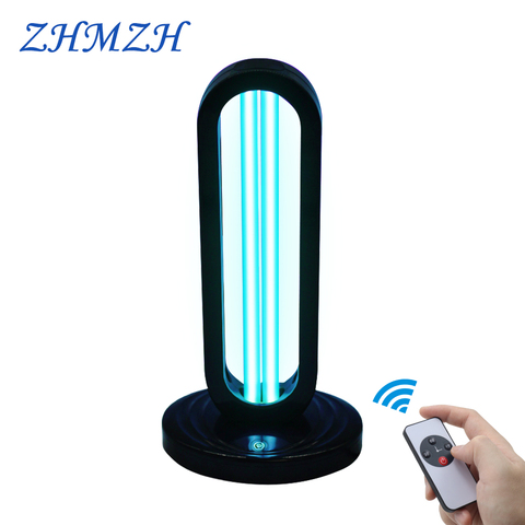 110V 220V Remote Control Ultraviolet Sterilizing lamp 38W UV Disinfection Light High Ozone UVC Germicidal Lamp ► Photo 1/6