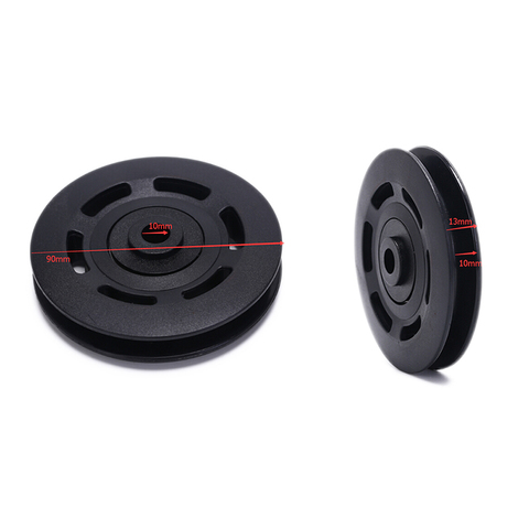 Bearing Pulley 50mm / 90mm Wearproof Nylon Bearing Pulley Wheel Cable Gym Universal Fitness Equipment Part ► Photo 1/6