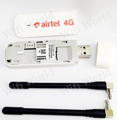 Unlocked New Arrival Huawei E3372 E3372h-607 4G LTE USB Dongle USB Stick with CRC9 antenna ► Photo 1/6