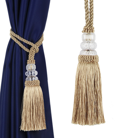 1Pc Hanging Ball Tassel Curtain Tieback Simple Big Tassels Pendant Home Decoration Single Ball Curtain Rope Room Accessories ► Photo 1/1