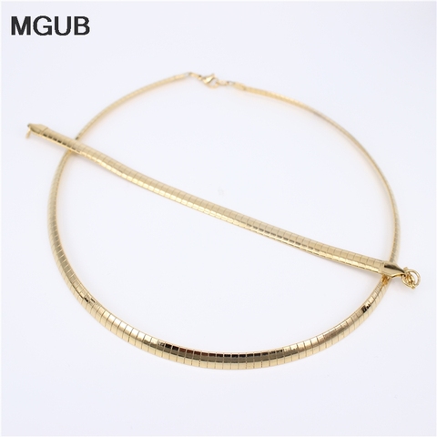 2022 New Hot Sale Three Colors Stainless Steel Jewelry Set Bracelets and Necklaces for Women Wholesale LH806 ► Photo 1/6