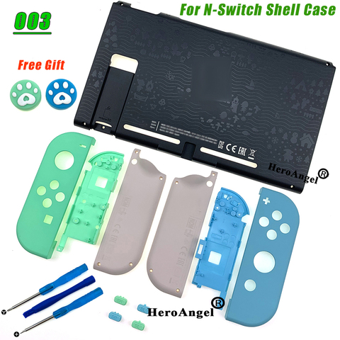 2022 New for Nintend Switch Animal Crossing Console Replacement Housing Shell Cover for Nitendo Switch Back Faceplate Case ► Photo 1/6