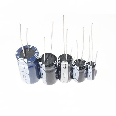 10PCS Electrolytic capacitor 6.3V 16V 25V 35V 50V 63V 10UF 22UF 33UF 47UF 56UF 68UF 100UF 220UF 330UF 470UF 1000UF 2200UF 4700UF ► Photo 1/6