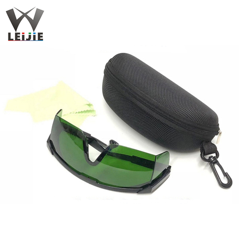 200nm-450nm 800nm-2000nm 1064nm UV/Blue-Violet IR Laser Marking/Engraving/Cutting Safety Laser Protective Glasses with Box ► Photo 1/5