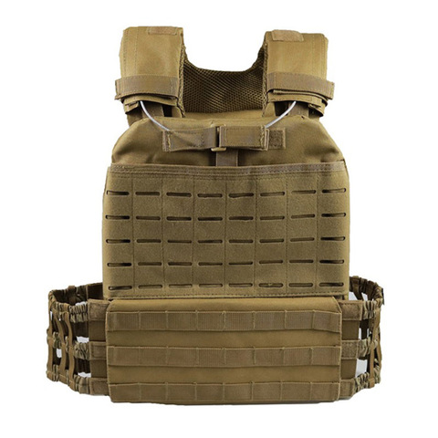 Military Molle Plate Carrier Vest Body Armor Plate Training Military Assault  Chest Rig Combat Hunting CS Protective Vest Men ► Photo 1/6