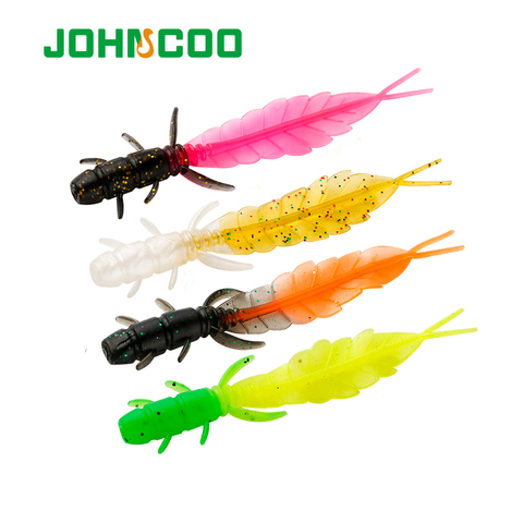 Fishing Lure Sea Silicone Baits 75mm 12pcs Fishing Wobbler Bass Pike Shad Artificial Swimbait Jigging Soft Lures ► Photo 1/6