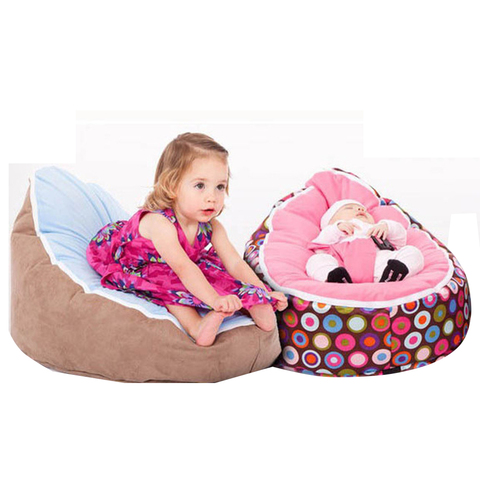 Levmoon Medium  Bean Bag Chair Kids Bed For Sleeping Portable Folding  Child Seat Sofa Zac Without The Filler ► Photo 1/6