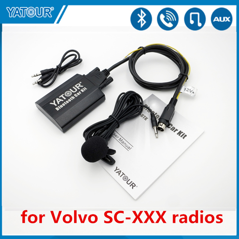 Yatour Car Bluetooth AUX Mp3 Player for Volvo SC-XXX radios SC700 SC800 SC801 SC802 SC805 Mp3 Player CD changer adapter YTBTK ► Photo 1/6