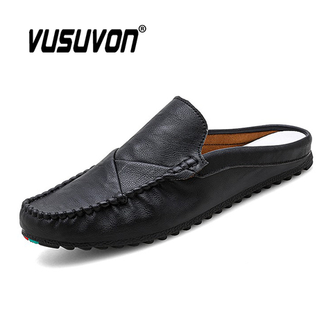 2022 New Fashion Slippers for Men Loafers Casual Shoes Flats Women Open toe Beach Sandals Home Mules Shoes Soft Mens Slides ► Photo 1/6