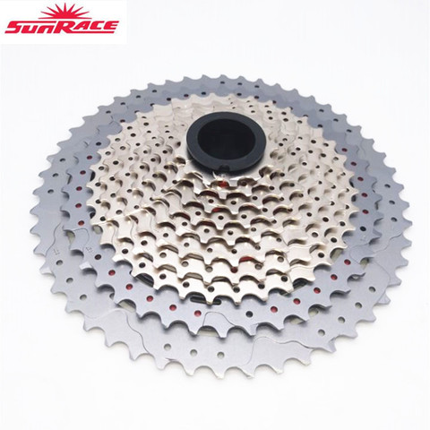 SunRace CSMX80 50T 11 Speed MTB Bike Cassette Mountain bicycle Freewheel Wide Ratio Freewheel 11-50T ► Photo 1/6