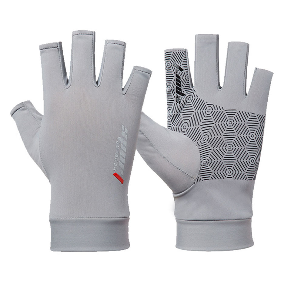 Fishing Gloves Full Finger Neoprene PU Breathable Leather Warm 