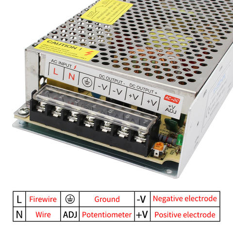 SMPS Transformers AC 220V Switching Power Supply DC 12V 18V 24V 36V 48V LED Strip AC Adapter 12 24V 2A 3A 5A 10A 15A 20A 30A 60A ► Photo 1/6