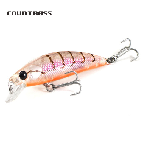 Countbass 60mm 4.9g Hard Lures Fishing Baits, Minnow,  Wobblers, Plug, Freshwater Shad Fish Lure ► Photo 1/1