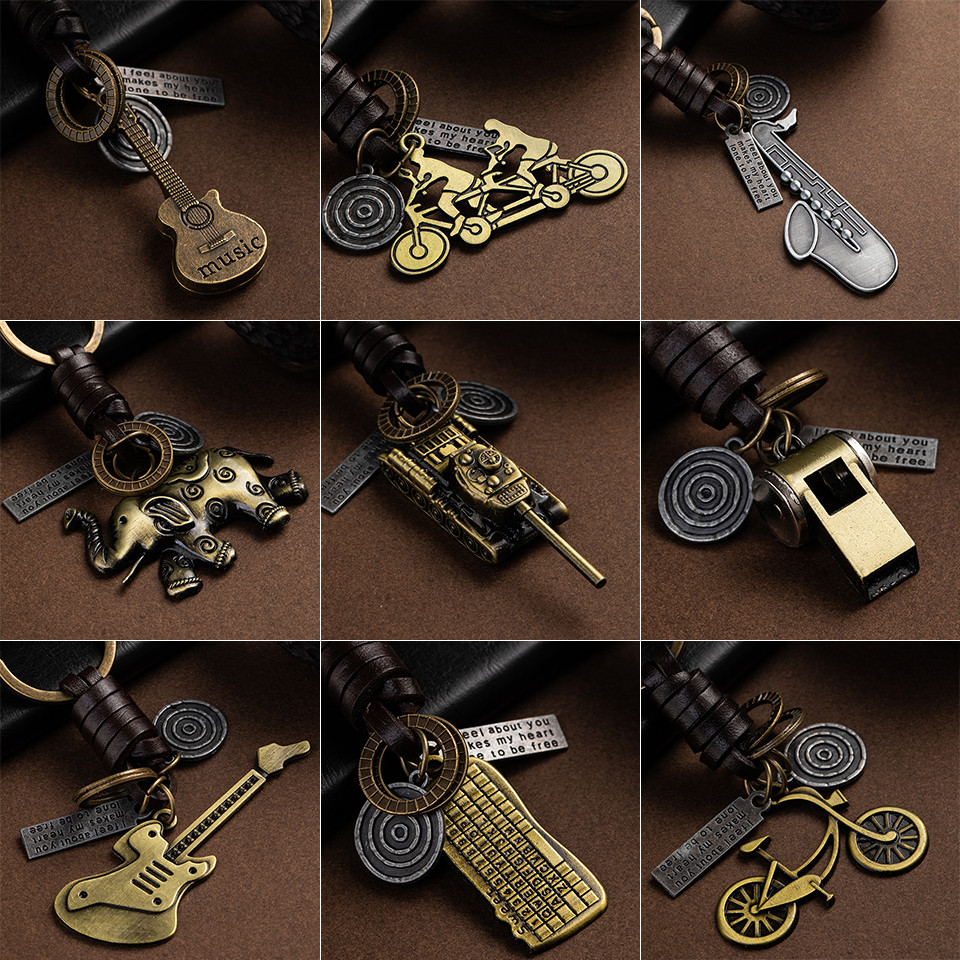 Fashion Zinc Alloy Keychain For Men, Vintage Steam Punk Keychain