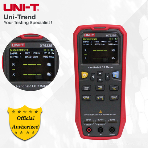 UNI-T UT622E/UT622C/UT622A handheld LCR Meter; high-precision industrial components inductance resistance capacitance tester ► Photo 1/6
