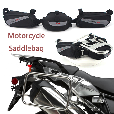 For Honda CRF1000L CRF 1000L Africa Twin CBF 1000L Adventure Sports Motorcycle Saddle Bag Saddlebag Tailbag Tail Bag Waterproof ► Photo 1/6
